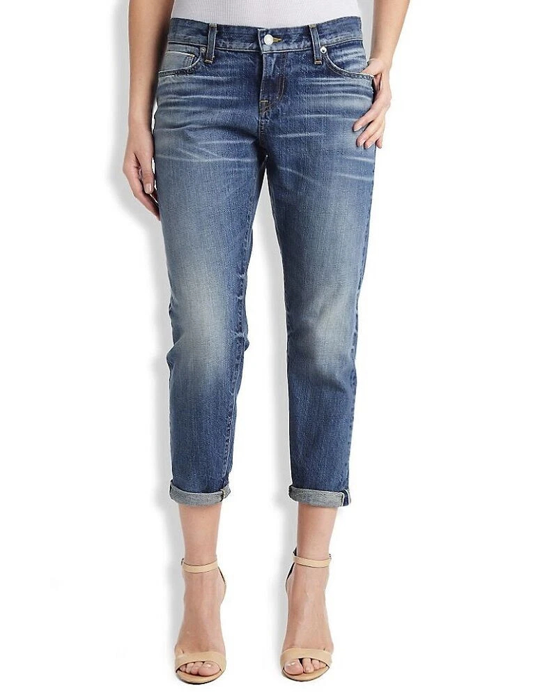 Lucky Brand Sienna Cigarette Selvedge Women s Slim Boyfriend Jeans 168 NEW 6 28