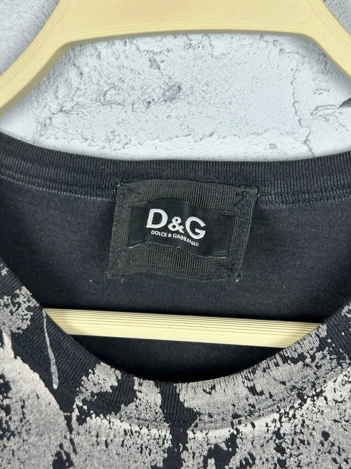 Camiseta sin mangas Dolce Gabbana Y2K estampada vanguardia talla S mujer Foto 4 de 4