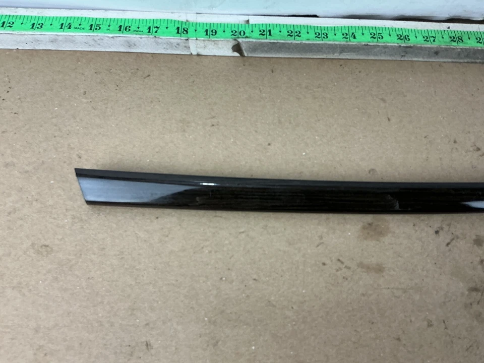 BMW 740i 2009-2015 consola central izquierda moldura/panel 9160533 OEM Foto 2 de 4