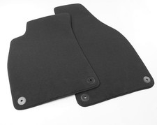 Fußmatten passend für Audi A4 8E B6 B7 Premium Velours Anthrazit 2-tlg