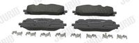 Jurid 573773J Brake Pad Set, Disc Brake For Audi VW