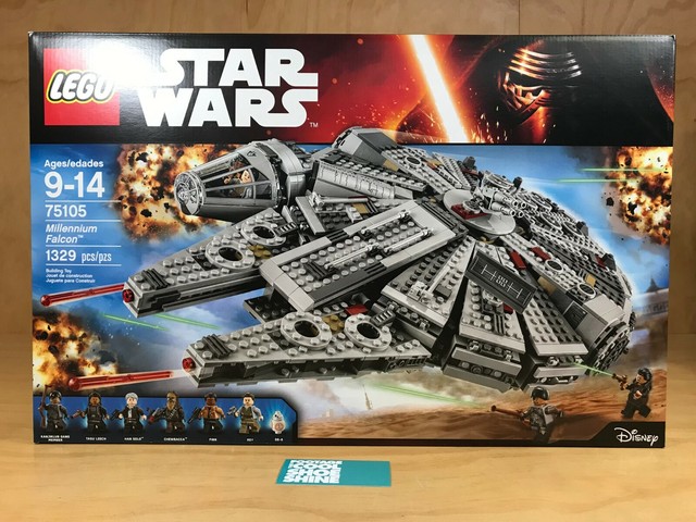 lego millennium falcon 75105 pieces