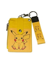 New Pokemon- Pikachu Wallet ID/Credit Card Slots Coin Holder