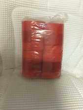NEW  Red fleece polo wraps set of 4