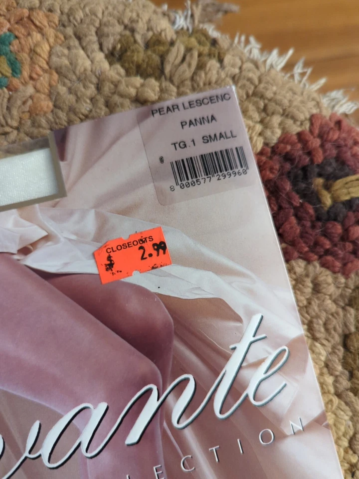 Nuevas Pantimedias Levante Novia Boda Marfil Perladas Panna 1 Pequeñas Hechas en Italia Foto 3 de 4