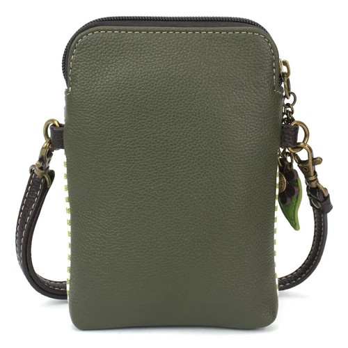 Chala Cell Phone Crossbody Bag *Lily Frog/ Green Stripes * 827FGA7S NEW 827 - Picture 2 of 10