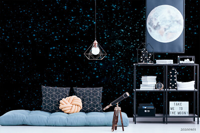 3D Nebula Night Scene Self-adhesive Removeable Wallpaper Wall Mural 97