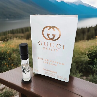 1 X Gucci Guilty Eau de Parfum Intense Pour Femme Spray 1.5ml / 0.05 Fl.oz