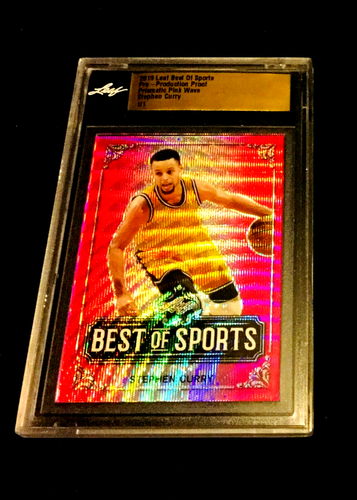 Stephen Curry 1/1 SP SSP (1 of 1) Prismatic Leaf Set #1 Basketball Card Game SP