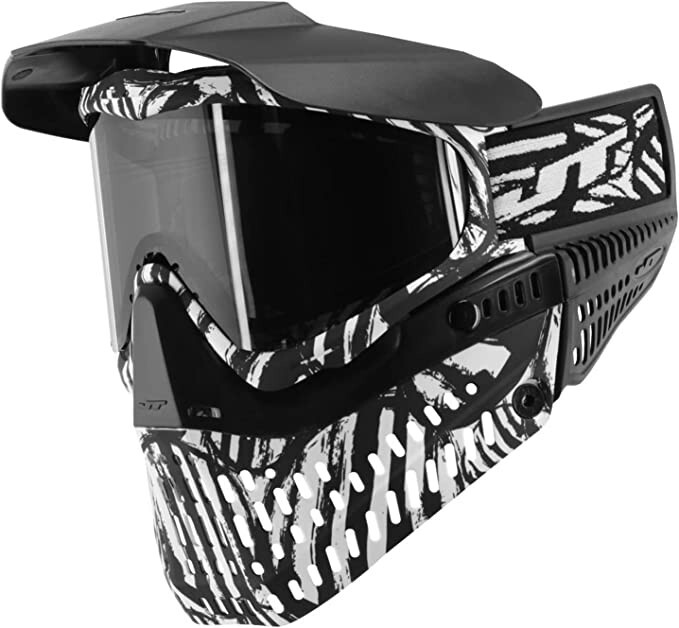 New JT ProFlex Pro-Flex LE Thermal Paintball Goggles Mask - Zebra
