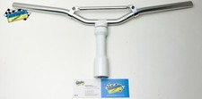 Manubrio Argento Naked + Mozzo Bianco Per Nitro Aerox - Phantom F12
