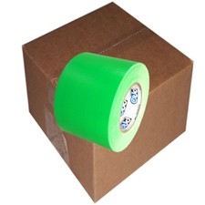 Pro Duct 139 Fluorescent Green Duct Tape 4" x 60 yard Roll 12 Roll/Case 