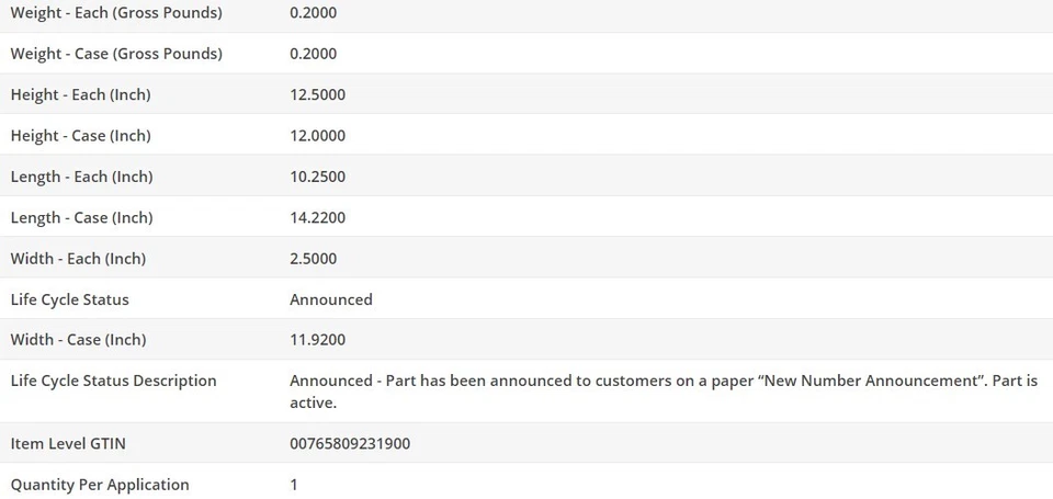 Filtro de aire de motor tipo OEM WIX para MITSUBISHI RVR 2017-2023 L4-2,0 L Foto 2 de 4