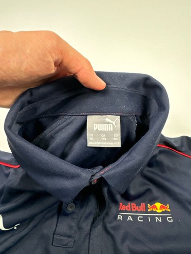 Red Bull Racing Formula 1 Puma Team Polo Navy Blue Official F1 Gear Size 2XL - Picture 5 of 12