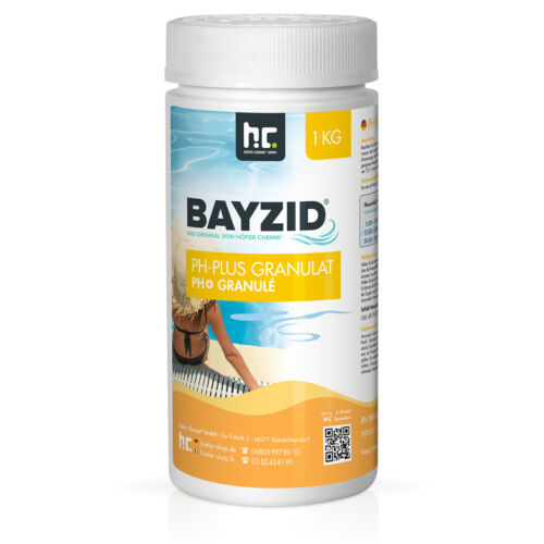 6 x 1 kg BAYZID® pH Plus Heber Granulat für den Pool pH-Wert anheben Schwimmbad - Bild 1 von 1