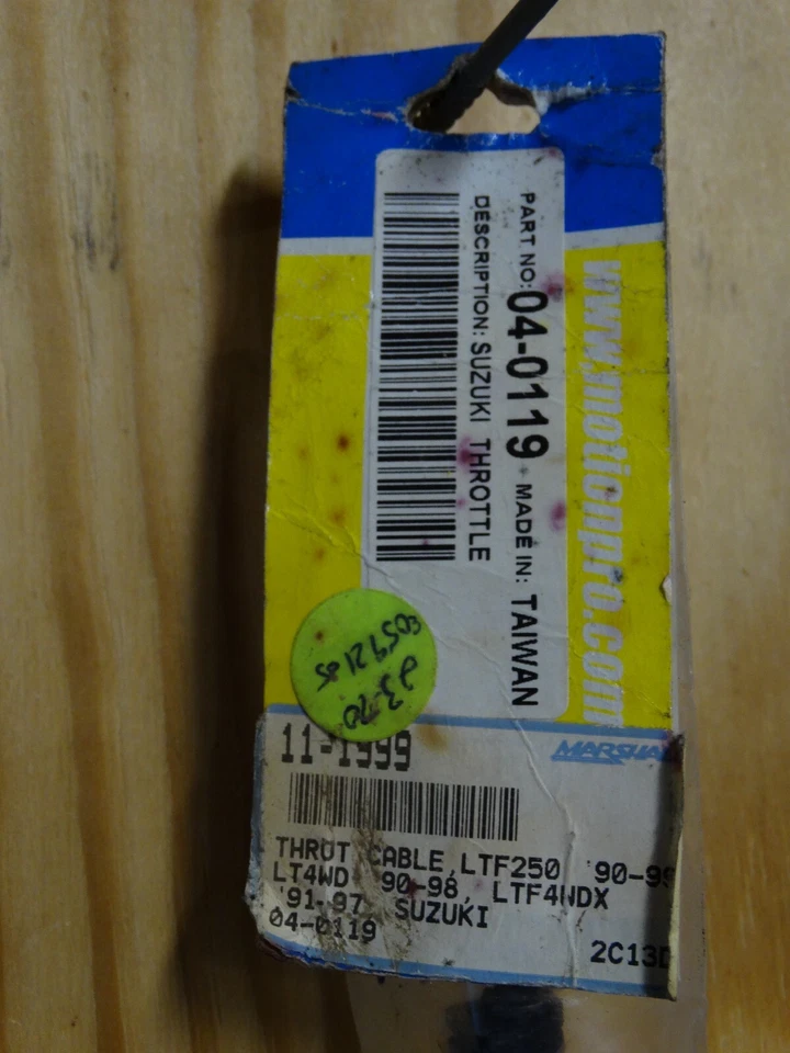 Cable Motion Pro 04-0119 para Suzuki Quadrunner/Kingquad #6 Foto 4 de 4