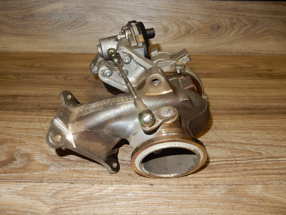 20-22 VOLKSWAGEN TIGUAN 2.0L TURBOCOMPRESOR CON COLECTOR DE ESCAPE (06K-145-061A) OEM Foto 3 de 4