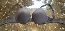 Victoria Secret PINK Push Up Bra BLACK 34 D - Excellent