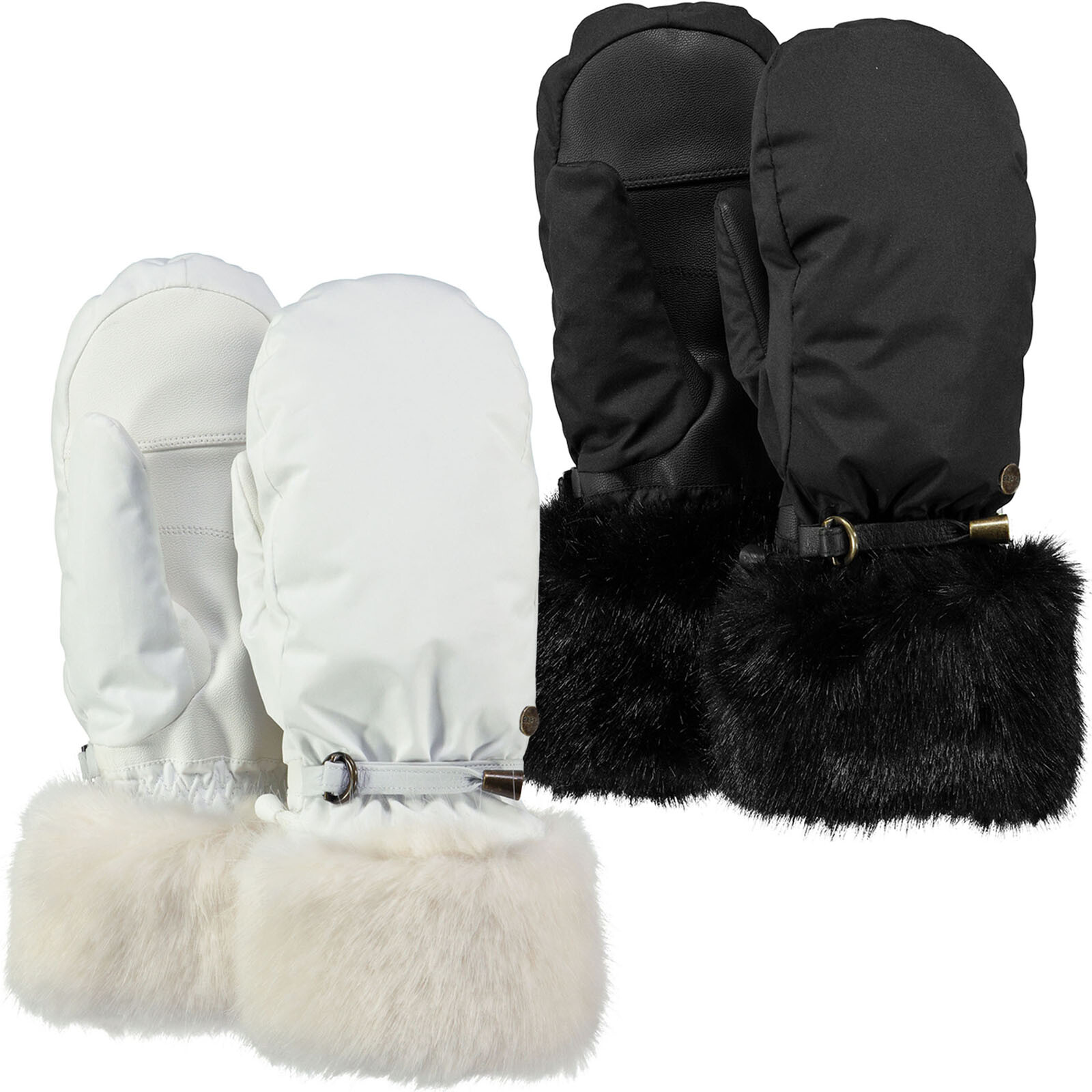 Barts Womens Empire Waterproof Faux Fur Warm Winter Ski Skiing Gloves