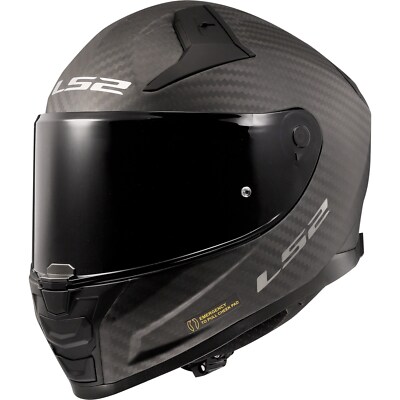 Motorcycle Helmet 4XL - LS2 FF811 Vector II 2 Carbon Solid Full Face Black Matte