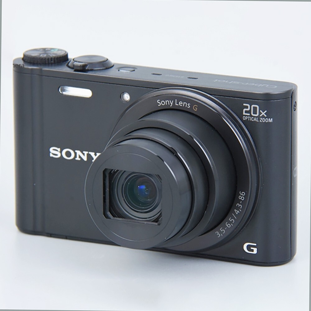 SONY Cyber-shot DSC-WX300 Black 21.1MP 20x Zoom Compact