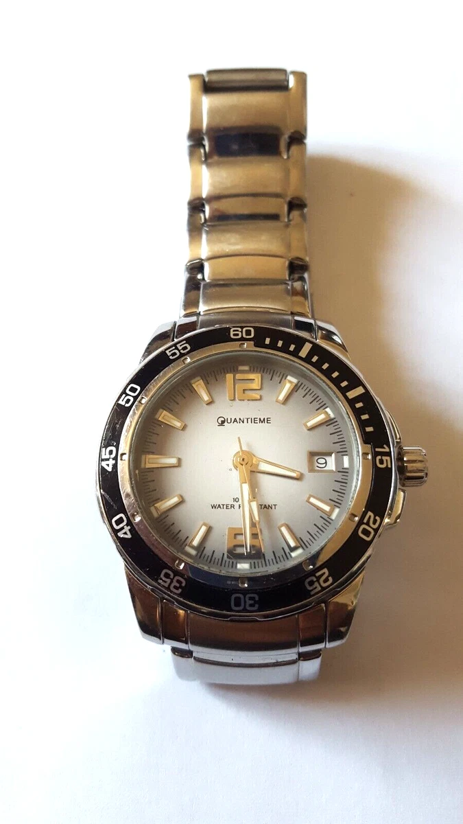 Bracelet montre quantieme homme hot sale