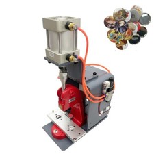 110v Badge Making Machine Pneumatic Badge Machine Press Molding Machine