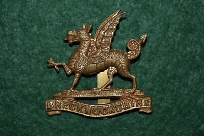 1st, 2nd & 3rd Brecknockshire Battalions, The South Wales Borderers TF Cap badge