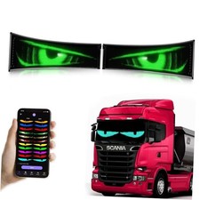 2Pcs LED Eyes for Truck Windshield  Devil Eyes Light for Cars  23"x 5"/2Pcs