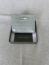 Longchamp Le Roseau Mock Croc Leather Purse