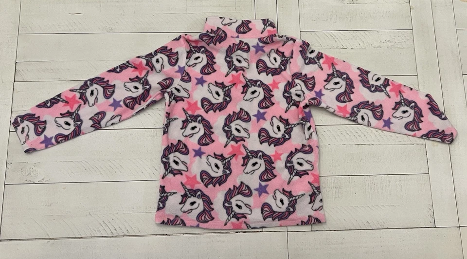 Pony/Unicorn Pink Fleece/Sweatshirt Girls 10/12 (L)/Halloween Costume &FREE GIFT - Image 3 of 4