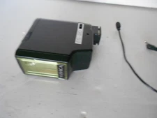 Vintage Yashica ES-20 Electronic Flash (Japan) Hot Shoe & PC Cable Tested/Works