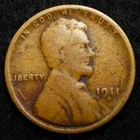 1911-s Lincoln Wheat Cent. Rare semi-key date!