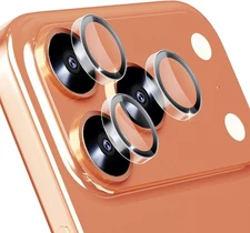 3x2 Pack Camera Lens Protector for iPhone 17 Pro Max 6.9'' & Pro 6.3'' Clear