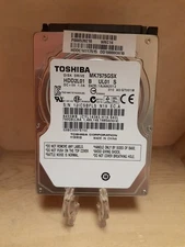 Toshiba MK7575GSX 750GB 5400RPM SATA 2.5" HDD Hard Disk Drive HDD2L01 B UL01 S