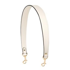 Shoulder Bag Strap Leather Purse Strap Handbag Handle Strap Replacement White