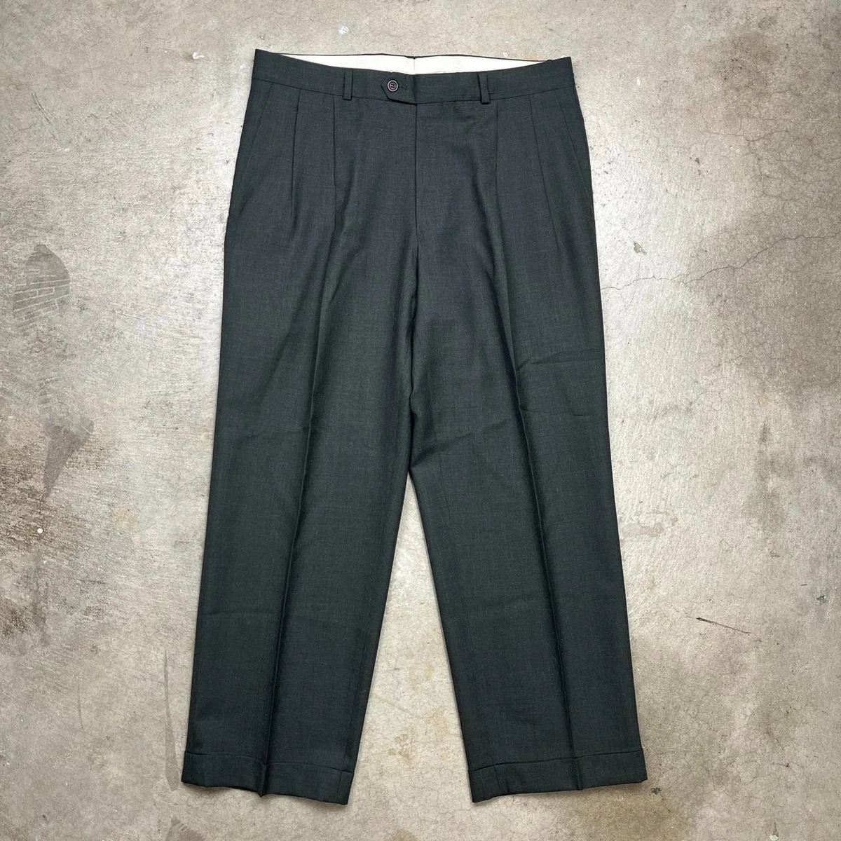 パンツ 90-00s PoloRalphLauren wool drape slacks Ralph Lauren Wool Pants for Men for sale - eBay