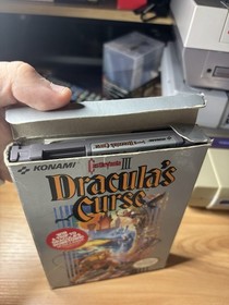 Castlevania III: 3 Dracula's Curse (Nintendo NES) CIB Complete In Box Rare