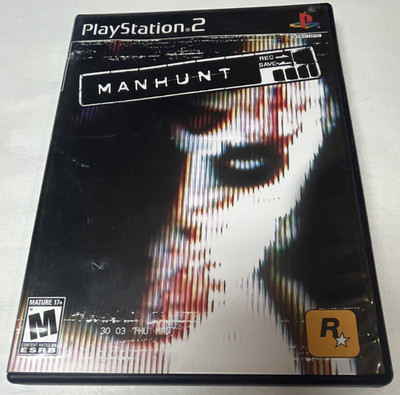 Rockstar Games Manhunt (PS2) 2003 M NTSC-U/C Action Survival Horror CIB GOOD
