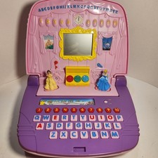 LeapFrog DISNEY PRINCESS Laptop - Enchanting Games  Sing-Along Songs WORKS