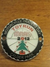 Collectible Motorcycle Traders Day Toy Run MRA 2012 Pin Calder Park.