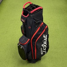 Titleist Cart 14 Cart Bag | Black / Red
