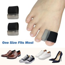 Pexmen 2/4Pcs Gel Toe Separators for Overlapping Toes Big Toe Spacers for Hallux