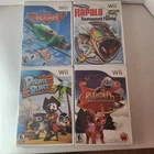 Nintendo Wii Four Children's Games Disney Planes Pirate Blast Rudolph Christmas