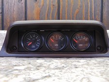 2002-2007 Subaru Impreza Wrx Lamco Center Dash Gauge Pod W Volt Temp Vac