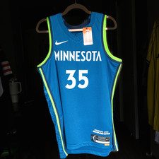 Nike Jersey Alissa Pili Minnesota Lynx 2024 WNBA Draft Explorer Blue Medium NWT