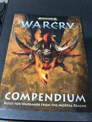 Warcry Compendium Book Warhammer Age of Sigmar