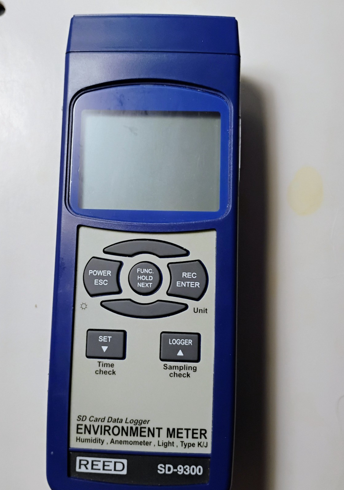 Reed Instruments SD-9300 Data Logging Environmental Meter-Untested