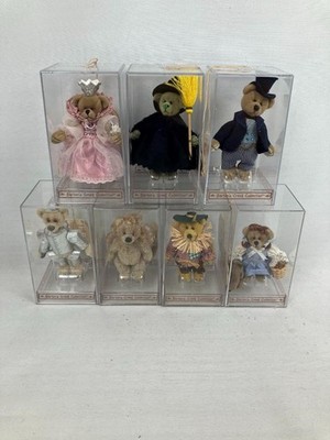 MINIATURE 7 pc Gund Barton's Creek Collection Wizard of oz MINT IN CASES
