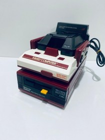 Nintendo Famicom HVC-001 w/ Network System Tested